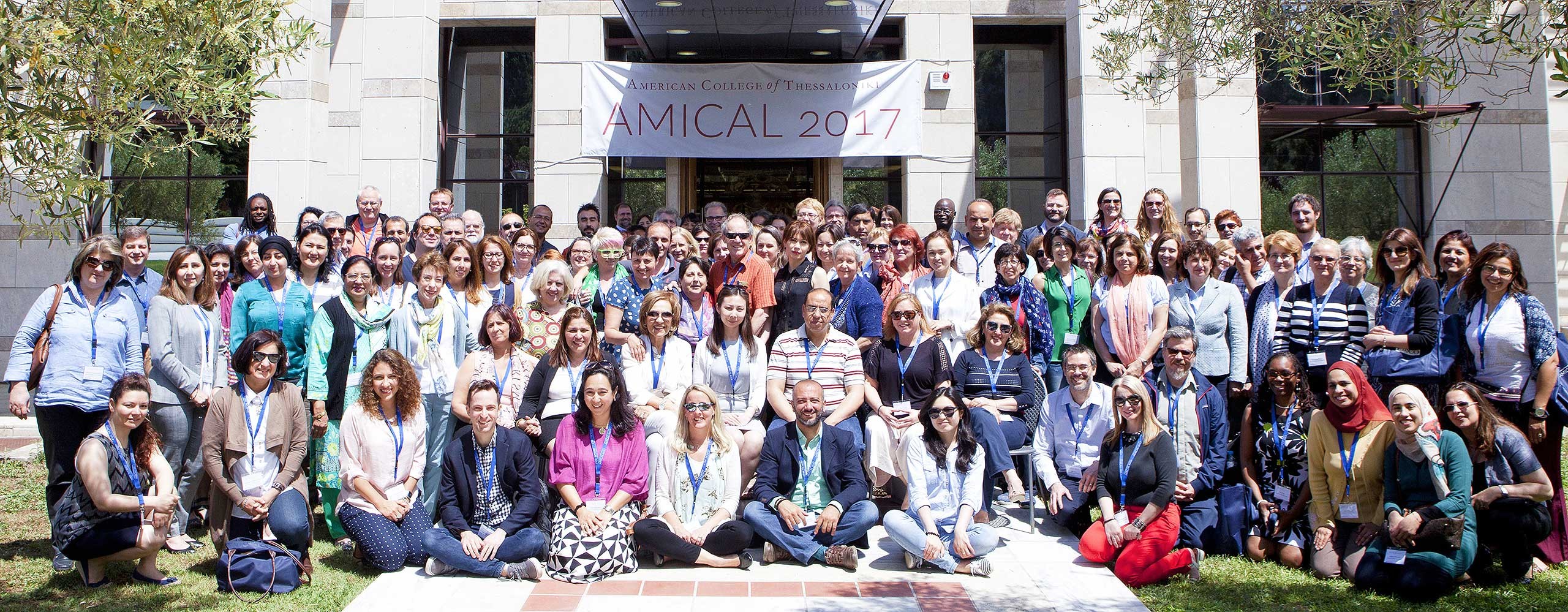 Group photo from AMICAL 2017.