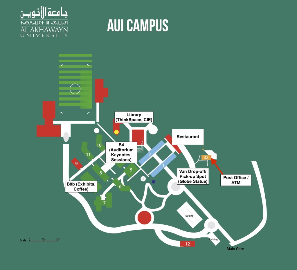 AUI campus map