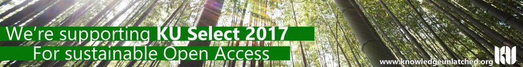 We're supporting KU Select 2017 for sustainable open access.
