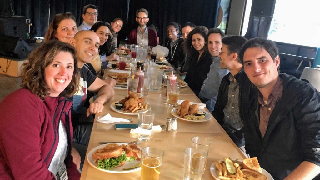 Some of the members of the AMICAL cohort at DHSI (June 2018).